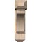 Ekena Millwork Legacy Craftsman Smooth Bracket w/ Offset Brace, Douglas Fir, 7 1/2"W x 28"D x 28"H BKT0806X28X28LEC04SDF - alternate 4
